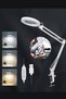 Led Magnifying Desk Lamp 5X 10X – 3 Color Adjustable USB Articulating Arm Illuminated Magnifier (White) - 4