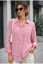 Women's Double Pocket Detailed Striped Shirt