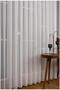 Honeycomb Top Single Pasta Simple Elegant Rope Twisted Glitter Tulle Curtain 1 X 2 Sparse Pleated - 3