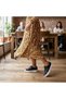 Black Leather Mesh Detailed Women's Casual Sneaker - 3