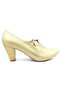 533045 Gold Women's Heeled Casual Shoes