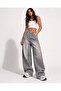 Gray Washable Unisex Baggy Jeans Pants - 4