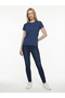 Women's T-Shirt Lf2042935 Navy - 3