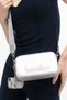 Benetton Women Crossbody Bag Silver Bnt1704