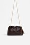 Women's Drawstring Bag Brown Kosta (Charm Beads Not Included) - 5