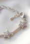 Stargirl Steel Bracelet with Y2K Zircon Stone and Star Detail - 3