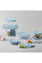 Classic Plus Rectangle Food Container Set (2.75L+1.65L) – Mint, Airtight & BPA-Free - 5
