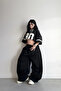 Extra Long Summer Wide-Legged Comfortable Oversize Baggy Sweatpants with Elastic Waist