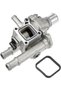 Gen-Uine Thermostat Housing Water Outlet OEM 25199824 Compatible for Chevy Cruze Sonic Trax Buick En - 3