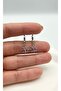 Pink Heart Women's Earring Set - Available in Gold and Silver Color Options - 3