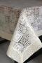 120X150 cm Lace Edge Pvc Oilcloth Tablecloth Squaremotiflace-13