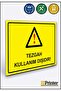 Counter Is Out of Use! Isg Warning Sign Dekota 25X35 cm