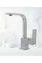 Eskaya 4-Piece Robot Shower Set Heavy-Duty Square Bathroom Sink Kitchen Faucet Set of 4 with Warranty - 5