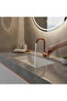 Matte Copper Sink Faucet Brushed Bronze High Model Bathroom Sink Fixture Copper Color - 4