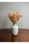 Pink Cream Dried Flower Bouquet 45X35 cm Shocked Natural Arrangement - Bohemian Rustic Home Decor - 8