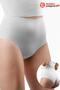 Premium Women's Seamless Traceless Micro Modal Cotton High Waist Slip Panties 1 Piece