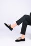Lace-Up Thermo Sole Genuine Leather Ballerinas 332-25520 Women's Shoes - 3