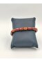 Amber Stone Combined Cord Braided Bracelet