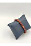 Amber Stone Combined Cord Braided Bracelet - 4