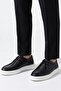 100% Genuine Leather Black Ultra Light Lace-Up Casual Men's Shoes Luass29Al0050 - 3
