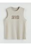 LCWAIKIKI Classic Crew Neck Printed Combed Cotton Men's Sleeveless T-Shirt - 5