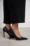 Lunara Black Matte Pointed Toe Women's Stiletto - 3