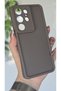 Samsung Galaxy S26 Ultra Compatible Shockproof Matte Brown Case with Corner Support - 5