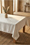 Stain-Resistant Tablecloth - Woven Cloud Pattern, All Sizes - 3