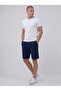 Men's Navy Blue Shorts Bermuda Casual Sports Comfortable Fit Summer Wear - 3