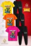 Children's Alex Orj Printed 3-Piece T-Shirt Tracksuit Set