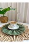 Fisto Ruffled Coffee Presentation Napkin & Presentation Holder & Coaster & Cocktail Napkin (1 Piece) - 4