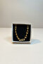Accessories Gold Color Thick Chain Ring Model 41+5 cm Adjustable Women's Steel Necklace - 4