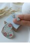 Bookmarks and Earrings Set of 2 Handmade Polymer Clay Heart Patterned Gift Bookmarks - 4
