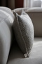 Teddy Light Gray Rectangular Storage Bag - 4