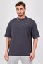 Men Sportswear Fit Short Sleeve Outdoor T-Shirt, Grey