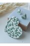 Bookmarks and Earrings Set of 2 Handmade Polymer Clay Heart Patterned Gift Bookmarks - 4