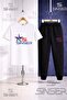 Children's Starry Text Printed T-Shirt Tracksuit Set