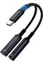 محول USB C إلى سماعة رأس 3.5 ملم وشاحن من باور زون