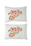Printed Panel Pattern Floral Pillowcase 1 Pair 50 X 70 cm Model 1 - 2