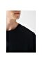 Unisex Black Printed Men's T-shirt - 3