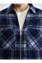 Xside Comfortable Fit Plaid Men's Lumberjack Shirt Jacket - 3