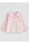 Lcw Kids Pink Baby Collar Girls' Shirt - 2