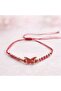 Elegant Butterfly Detailed Adjustable Drawstring Stylish Design Bracelet - 2
