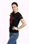 Turkey Moon Star Printed Number 10 Jersey Fan T-Shirt - Black - 2