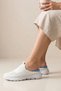 Urban-Flex Flexible Sole Ultra Light Orthopedic Medical Heel Spur Women's White Walking Shoes - 2