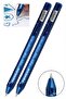 Blue Glitter Ballpoint Pen 2 Pieces Pensan Jely Glitter Pilot Pen Ergonomic Grip Soft Writing Black D
