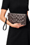 Pack of 2 Bags Star Patterned Portfolio Handbag Clutch Bag with Wrist Strap - 4