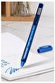 Blue Glitter Ballpoint Pen 2 Pieces Pensan Jely Glitter Pilot Pen Ergonomic Grip Soft Writing Black D - 2