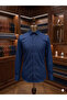 Oxford Fabric Cotton Men's Slim Fit Tight Cut Easy to Iron with Hidden Buttons