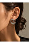 Stainless Steel Spiral Earrings – Modern Minimal Design